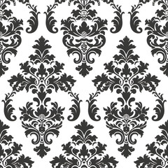 seamless damask pattern