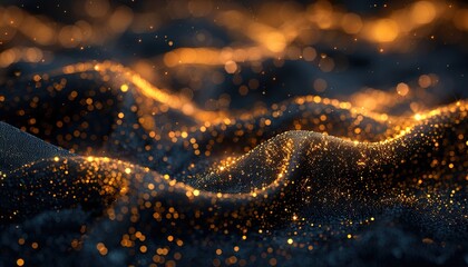 background of blue and gold