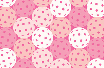 Great editable vector pickleball background design for any media