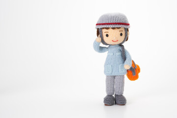 あみぐるみ人形　防災訓練