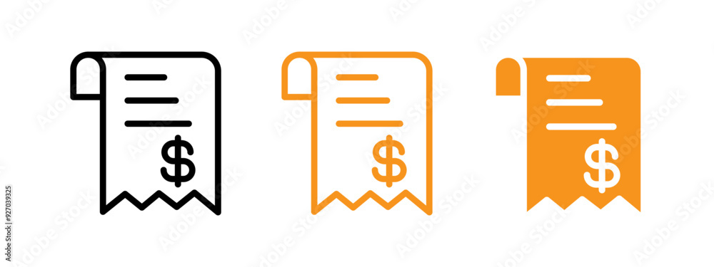 Poster bills icon web design in vector