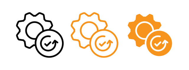 Optimization icon web design in vector