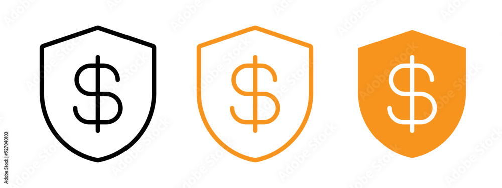 Poster Secure payment icon web design in vector