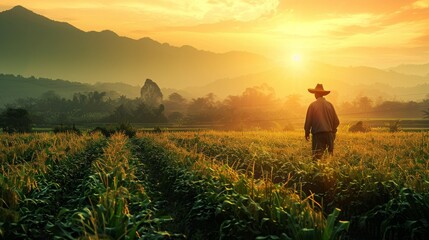 hardworking farmer , early morning farmer , farmer dedication , farmer perseverance