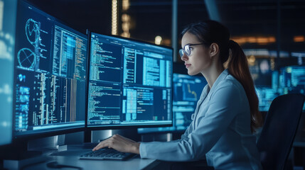 A company using big data to drive digital transformation and improve decision-making