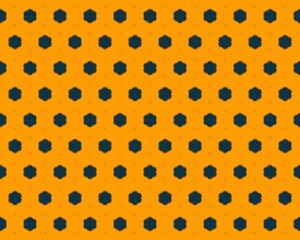 Vibrant abstract background with a repeating pattern of hexagonal shapes in shades of yellow and blue. Perfect for modern and energetic designs.