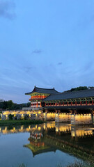 Fototapeta premium Korean bridge in Gyeongju