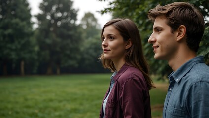 Obraz premium A story where friendships tessellate unexpectedly ai_generated