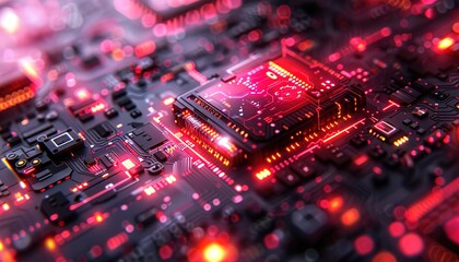 Fototapeta premium computer circuit board