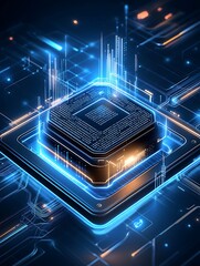 Paragraphs of text forming into 3D shapes, isometric view, futuristic background, more clarity with clear light and sharp focus, high detailed