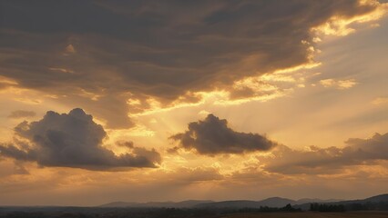 Clouds in the sunny sky Photograph of scenery, landscape wallpaper, landscape high quality photograph