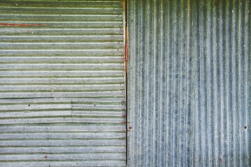 Old zinc, rusty, vintage style, background image.