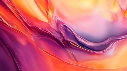 Naklejka premium Abstract Swirling Liquid