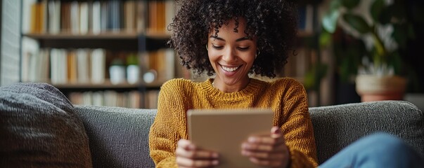 Comparing Shipping Options Online - Consumer Researching Delivery Services with Copy Space for Text