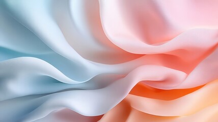 Fototapeta premium Playful gradient of pastel colors for birthday party invitation.