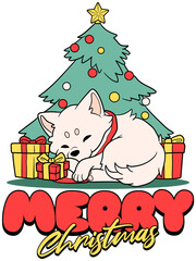 Fresh and Aesthetic Christmas PNG Graphic Resource T-shirt Design with Transparent Background