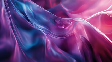 Fototapeta premium Abstract Purple and Blue Swirling Pattern