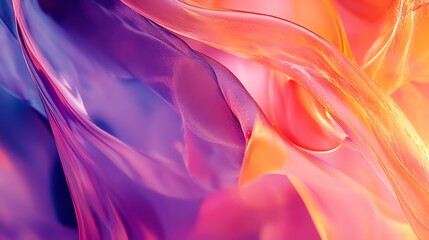 Fototapeta premium Abstract Colorful Swirling Shapes