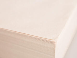Close-up of a book page capturing text. Ideal image for literature, reading and education themes
