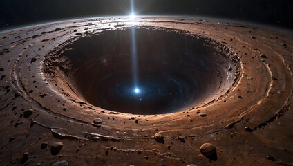 A scientific discovery about a naturally occurring vortex phenomenon on an alien planet ai_generated