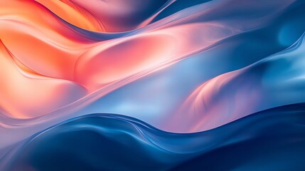 Abstract Colorful Waves