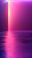 Vibrant Neon Gradient Backdrop for Tech Product Display