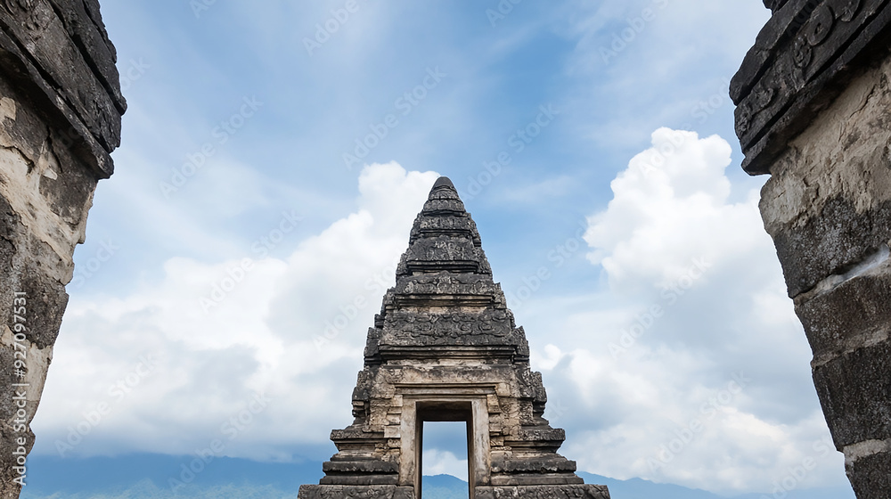 Wall mural a stunning travel destination with a historic landmark temple.