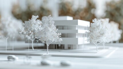 Architectural Model: Cityscape Planning