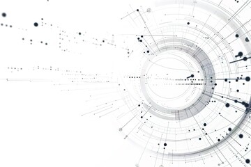 A white background with a black circle in the middle