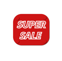super sale text ,vector 