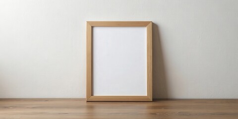 Blank picture frame mockup on a white wall , art, mock-up, frame, wall, design, interior, decoration, gallery, template