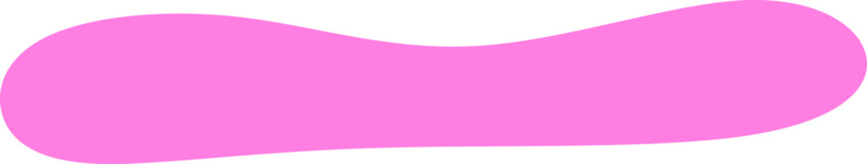 Abstract Long Blob Shape