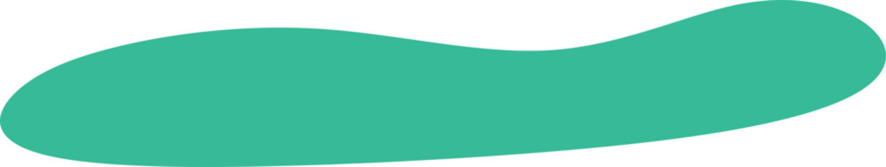 Abstract Long Blob Shape