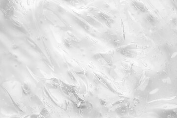 Transparent clear liquid serum gel cosmetic texture background