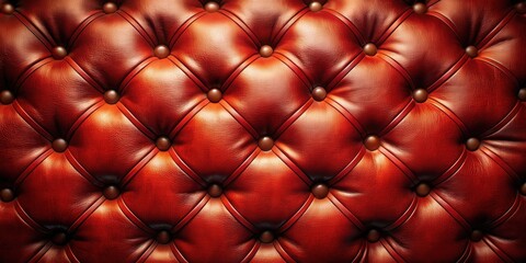 Luxurious sepia tone buttoned red leather texture with a sophisticated feel , leather, red, luxury, vintage, elegant