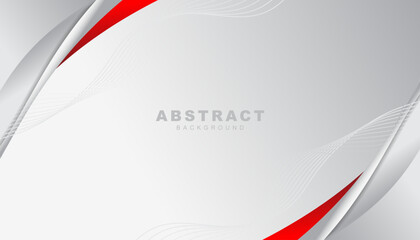 Abstract red gray gray white blank space modern futuristic background vector illustration design.