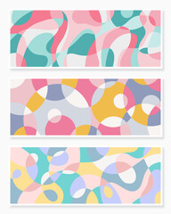 Fototapeta premium Design banner frame flower Spring background with beautiful. flower background for design. Colorful background with tropical plants.