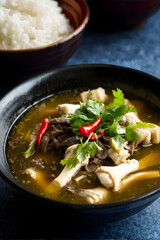 Tengkleng is a soup-like dish with goat bones as the main ingredient from the Special Region of Yogyakarta.
