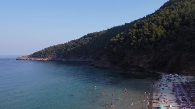 Thasos island, Marble beach, Paradise beach, Thasos, Greece