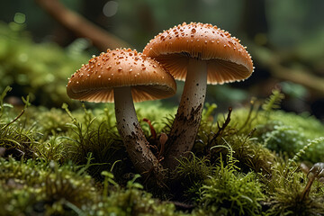 Fototapeta premium Mushroom in the forest