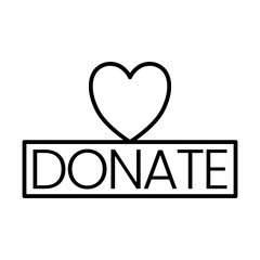 Charity event day icon sets