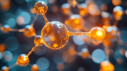 A Precision Crafted 3D Rendering of a Pivotal Chemical Reaction Component