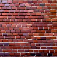 Obraz premium Rot-Braune Ziegelstein Textur Vollflächig