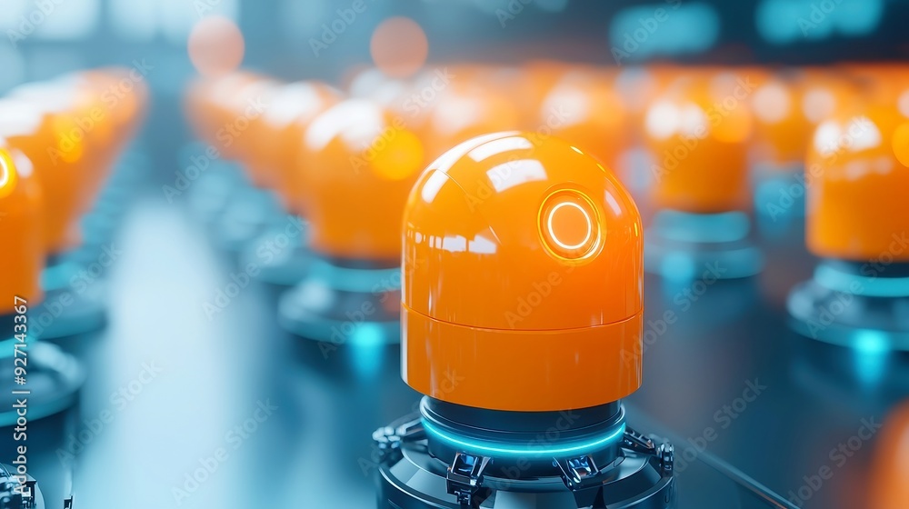 Poster robotic quality assurance in automated production, exploring techniques for maintaining high standar