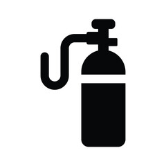 Oxygen bottle icon