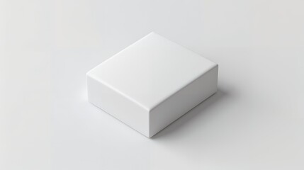 White box . Mock up white cardboard package box. White realistic box mockup for packaging. Blank white product packaging boxes isolated on white background.