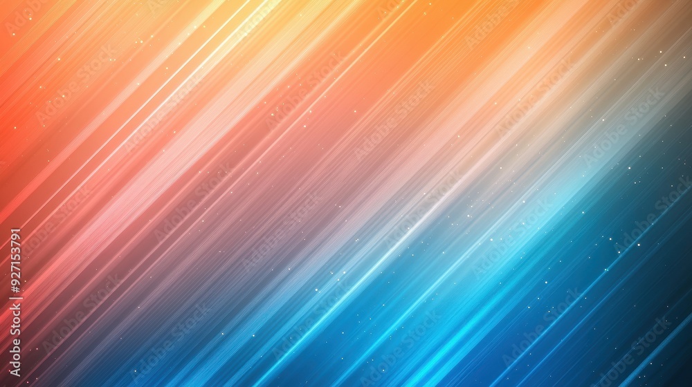 Aufkleber bright abstract background with vibrant gradient colors and diagonal light streaks. perfect for desi