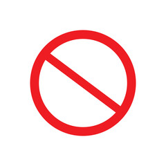 No Entry Sign Icon