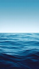 Obraz premium blue water background