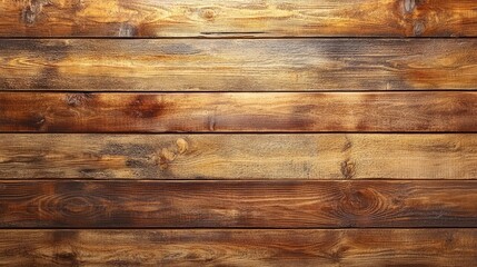 Obraz premium Brown wood planks with texture. Perfect for rustic designs, backgrounds, and website layouts.